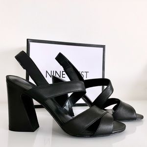 NWT Nine West  heel sandals size 8.5